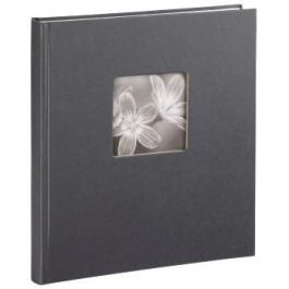 Hama Fine Art Buchalbum grau 29x32 50 weie Seiten 2117