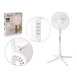 Ventilador de Pie Argon Blanco 45W, 70x106x70 cm, Botones Grises Precio: 28.9311. SKU: B1AA7FNVW7