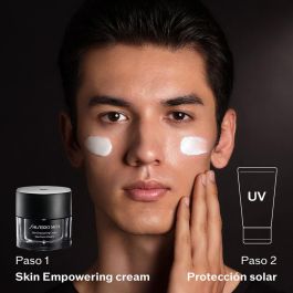 Shiseido MEN Skin Empowering Cream Refill 50 ml Crema Antiedad para Hombre con Retinol ACE