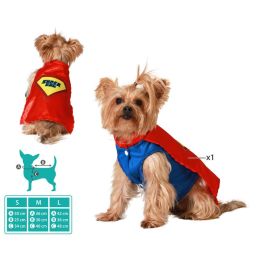 Disfraz Mascota Superhéroe Comic Rojo Talla M
