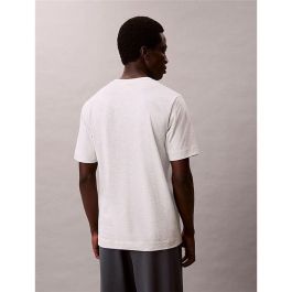 Camiseta de Manga Corta Hombre Calvin Klein Lifestyle Blanco 13-14 Años