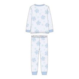 Cerdá Pijama largo Frozen single jersey Light Blue para niña 8 años