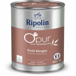 Ripolin RIP3174264782815 Radiadores de carpintería de madera O'pur para paredes con detalles dorados satinados aterciopelados 2 L Precio: 62.50000053. SKU: B178B2YJZW