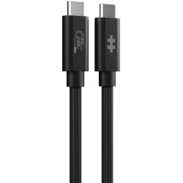 Targus HyperDrive Next Cable USB4 Gen 3x2 Macho a Macho 40 Gbit/s Trenzado 1.2m Negro