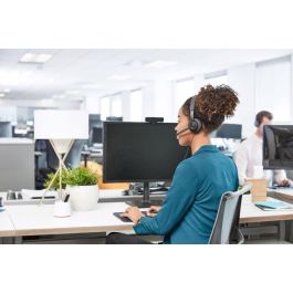 Logitech Zone Wired UC Auriculares USB-C Profesionales con Micrófono Doble, Cancelación de Ruido y Certificación Microsoft Teams