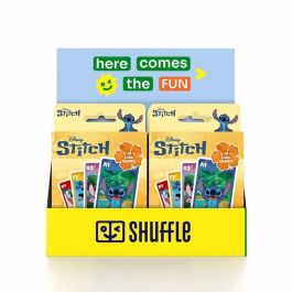 Shuffle Baraja de Cartas Infantil Stitch - 4 Juegos: Snap, Familias, Parejas o Acción Shuffle Baraja de Cartas Infantil Stitch - 4 Juegos: Snap, Familias, Parejas o Acción