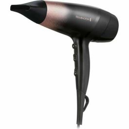 Remington Secador de Pelo Rose Shimmer 2200W Negro/Rosa con Gancho para Colgar