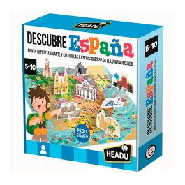 Headu Juego Educativo Descubre España Mapa con Figuras 3D para Niños 5-10 Años Precio: 17.5000001. SKU: B15E2E6JXX