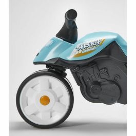 Falk Bicicleta sin pedales Street Champion, Ruedas Silenciosas, Manillar Direccional, Azul, Hecha en Francia, Niños 1-3 años