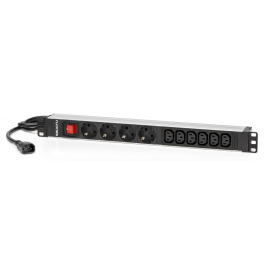 Salicru Regleta Eléctrica SPS PDU 4xSchuko + 6xC13 1U 19' 10 Salidas AC Negro Aluminio Precio: 33.94999971. SKU: B175VFWFH9