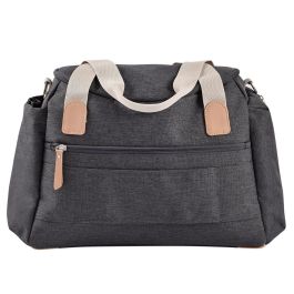 Beaba BEA1728518924983 Bolso cambiador Sydney Gris jaspeado oscuro