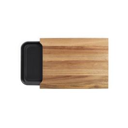 LIVOO MES155 Tabla de Cortar Madera de Acacia FSC 36,5 x 27,5 cm con Bandeja de Goteo Extraíble Precio: 29.94999986. SKU: B1JPTLMJRN