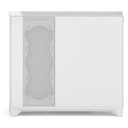 Fractal Design Meshify 3 XL Ambience Pro RGB White TG Light Tint - Caja de PC Blanca con Panel de Vidrio Templado e Iluminación