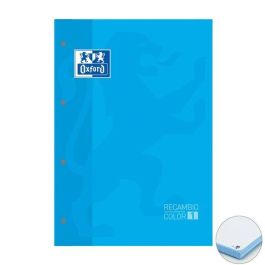 Recambio Oxford School Color 1 Encolado A4+ 80H 90Gr 4 Taladros Cuadric.5X5 Azul Turquesa (1 Color De Recuadro) (Set de 5) Precio: 27.50000033. SKU: B1BBKGC5Y7