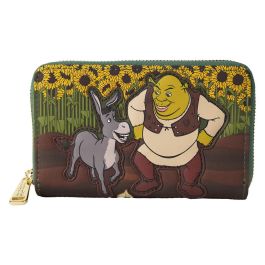 Loungefly Cartera Billetero Shrek Vibraciones Primaverales Piel Vegana Cremallera Ranuras Tarjetas 15.24x3.81x10.16cm Precio: 35.58999983. SKU: B18NKCBLA9