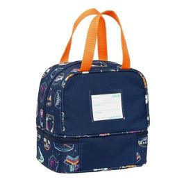 Portameriendas Buzz Lightyear Azul marino 20 x 20 x 15 cm Portameriendas Buzz Lightyear Azul marino 20 x 20 x 15 cm