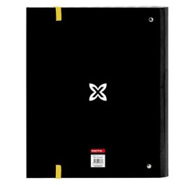 Carpeta de anillas Munich Topo Negro 27 x 32 x 3.5 cm