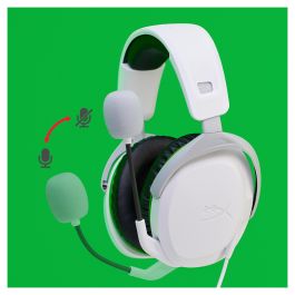 HyperX Auriculares Gaming CloudX Stinger 2 para Xbox - Alámbrico, Diadema Circumaural, Blanco (75X28AA)