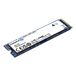 Kingston SNV3S/4000G Disco SSD NV3 4TB M.2 2280 PCIe Gen4 NVMe para Almacenamiento de Alta Velocidad y Bajo Consumo Precio: 462.50000005. SKU: B15WC65BCF