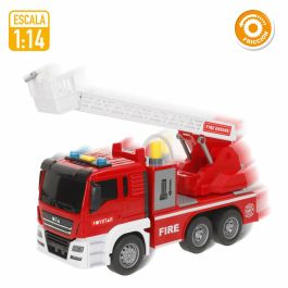 Camión de Bomberos con Luz y Sonido Speed & Go 26 x 14 x 9 cm (6 Unidades) Camión de Bomberos con Luz y Sonido Speed & Go 26 x 14 x 9 cm (6 Unidades)