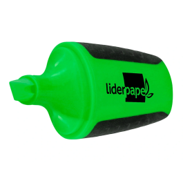 Liderpapel Rotulador Mini Fluorescente Verde Punta Biselada 1-4 mm