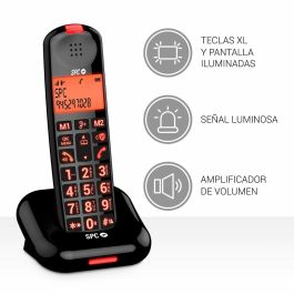 SPC 7612N Teléfono Inalámbrico Comfort Kairo Negro - Pantalla Iluminada, Agenda 100 Contactos, Manos Libres Precio: 50.49999977. SKU: B16K8GQ5DN
