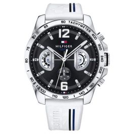 Reloj Hombre Tommy Hilfiger DECKER Negro (Ø 46 mm) Precio: 117.3458. SKU: B1GTF3GKZ2