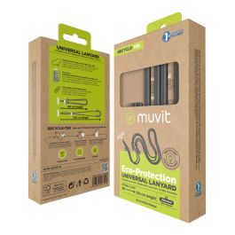 Cordón para Teléfono Móvil Muvit for Change Negro