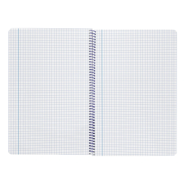 Liderpapel Cuaderno espiral A4 Smart, tapa blanda, 80 hojas, 75gr, cuadro 4mm con margen, color amarillo