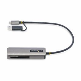 Lector de Tarjetas Externo Startech FCREADMICRO3V2 Gris Lector de Tarjetas Externo Startech FCREADMICRO3V2 Gris