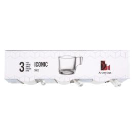 La Mediterranea Set de 3 Jarritas con Asa Iconic de 70 cc, de 5.3 cm diámetro x 5.4 cm alto y 100 g cada una (36 Cajas)