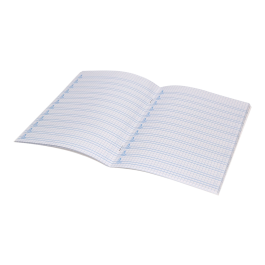 Liderpapel Libreta Pautada Cuadriculada 4mm 32 Hojas A5 70g Cartoncillo