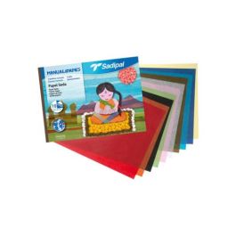 Sadipal Bloc De Manualidades Papel Seda 10 Hojas 32x24 cm Colores Surtidos Precio: 2.50000036. SKU: B1CBDEN3TJ