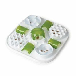 Catit Rompecabezas de Alimentación Lenta para Gatos, Juguete Interactivo con 6 Actividades Play Treat Puzzle