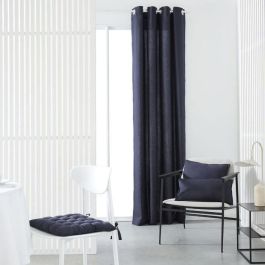 Today TOD1694780560730 Cortina con ojales 140x240cm 100% Algodón Azul marino