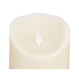 Giftdecor Vela LED Crema Ancha Baja 10 cm (Set de 24)