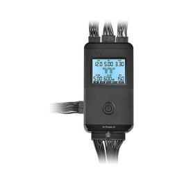 Thermaltake Dr. Power III Probador de Fuente de Alimentación, Pantalla LCD, Voltajes 5Vsb, +12V, +3.3V, +5V, ATX (24-pin), SATA, Blanco / Rojo