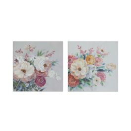 Cuadro Shabby DKD Home Decor Multicolor 2.8 x 80 x 80 cm (2 Unidades) Precio: 39.49999988. SKU: B1J6DDNGGQ