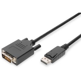 DIGITUS Cable DisplayPort 8K a DVI-D Macho/Macho 5m Negro - Conectores Níquel, Cobre, DisplayPort 1.1a