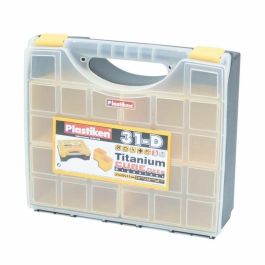 Plastiken 83031D_NOIRE Cubo Organizador de Herramientas 31 cm Plástico Titanio Precio: 24.95000035. SKU: B1HK2EGJQG