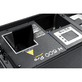 ALGAMLIGHT Máquina de Niebla 1500W con DMX, Temporizador y Control Manual - Depósito de 5 Litros y Volumen de 1000m3/min