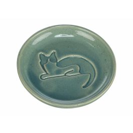 Comedero para Gato Trixie Azul Cerámica Ø 14,5 cm Comedero para Gato Trixie Azul Cerámica Ø 14,5 cm