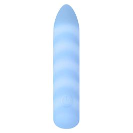 Vibrador Evolved Playboy Azul Blanco