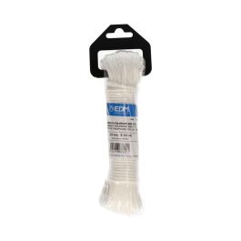 Edm Cuerda Riel R.81 Trenzada Polipropileno Blanco 3 mm x 18 m