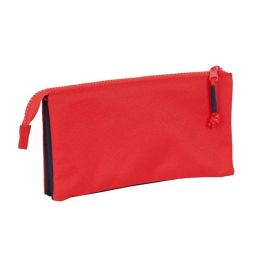 Estuche Escolar RFEF Rojo Azul (22 x 12 x 3 cm)