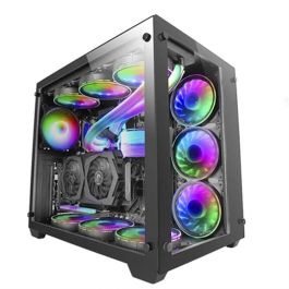 Mars Gaming MCV3 Torre Gaming Custom Premium XXL Negro, Doble Ventana Cristal Templado, Soporte E-ATX, Refrigeración Líquida Precio: 74.69000033. SKU: B1JCLL8BYD