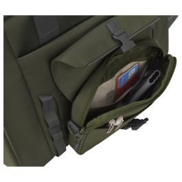 HP Bolsa modular para portátiles de 15,6 pulgadas, Bandolera, Verde/Gris, Resistente al agua