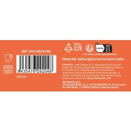 La Mediterranea Set 6 Vasos 200 cc Eivissa "Drop" (8 Cajas)