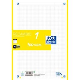 Recambio Oxford School Color 1 A4 100H 90Gr 4 Taladros Cuadric.5X5 Lima (1 Color En Banda) Precio: 5.94999955. SKU: B1G5MTC25C