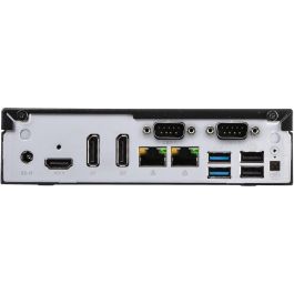 Shuttle Barebone XPC slim DH610 Mini PC barebone 1.3L Black para Intel LGA 1700, DDR4-SDRAM, M.2, SATA